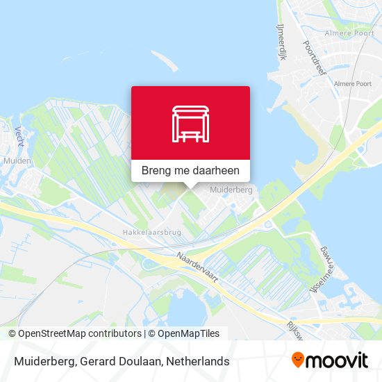 Muiderberg, Gerard Doulaan kaart