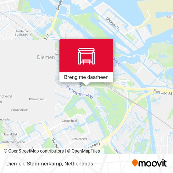 Diemen, Stammerkamp kaart