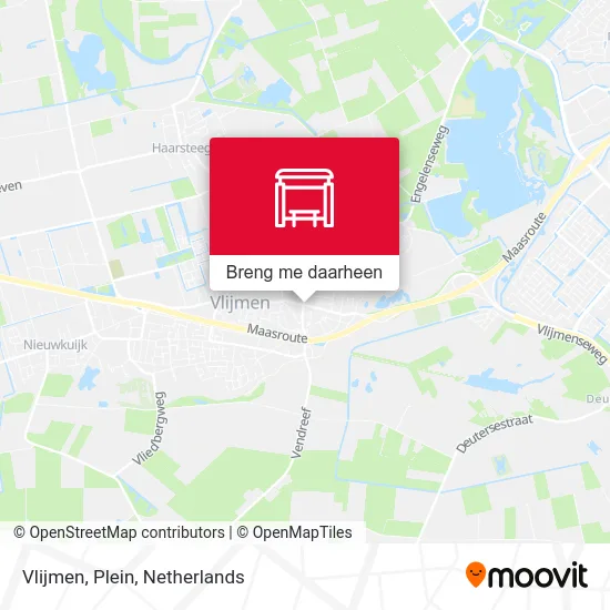 Vlijmen, Plein kaart
