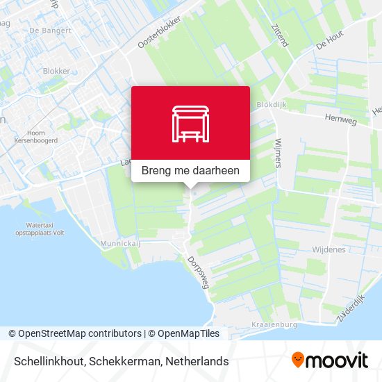 Schellinkhout, Schekkerman kaart