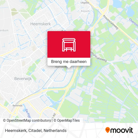 Heemskerk, Citadel kaart