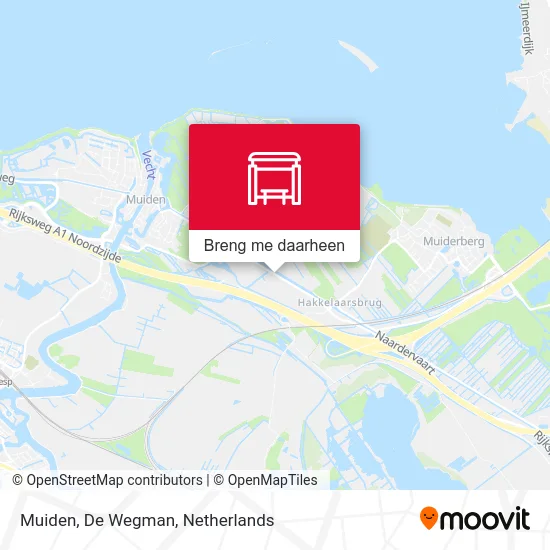 Muiden, De Wegman kaart