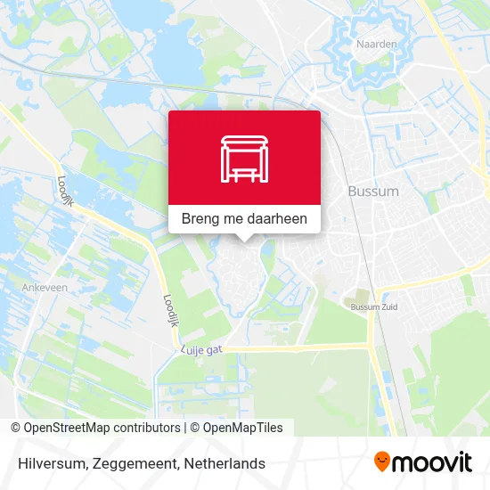 Hilversum, Zeggemeent kaart
