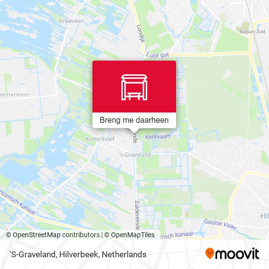 'S-Graveland, Hilverbeek kaart