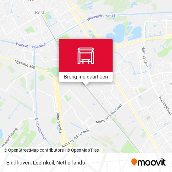 Eindhoven, Leemkuil kaart