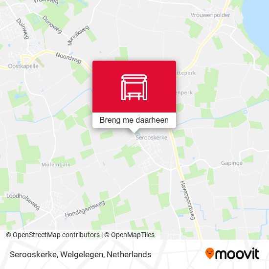 Serooskerke, Welgelegen kaart