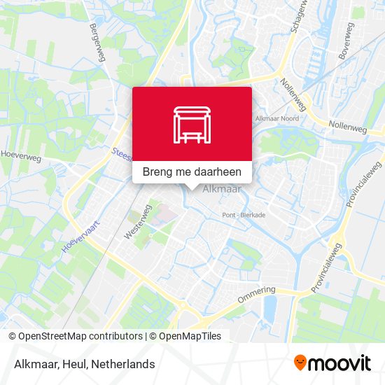 Alkmaar, Heul kaart