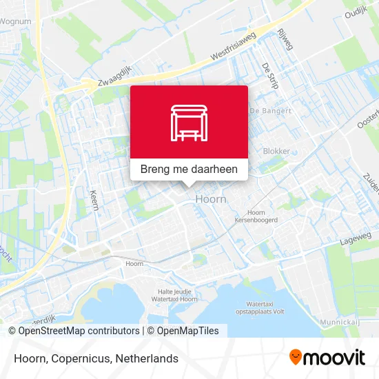 Hoorn, Copernicus kaart