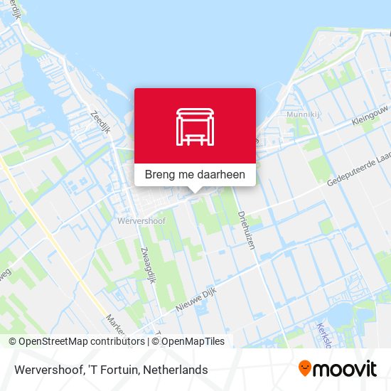 Wervershoof, 'T Fortuin kaart