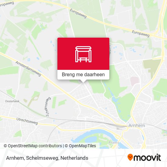 Arnhem, Schelmseweg kaart