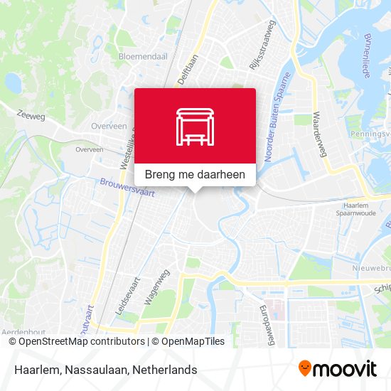 Haarlem, Nassaulaan kaart