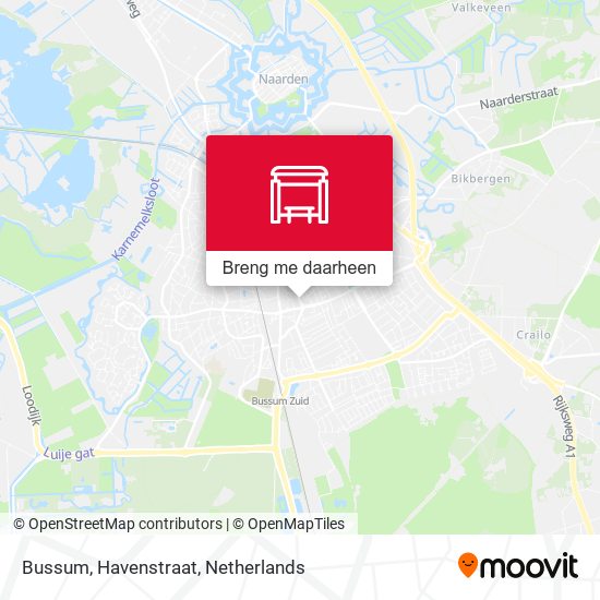 Bussum, Havenstraat kaart