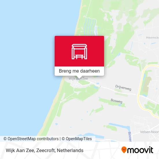 Wijk Aan Zee, Zeecroft kaart