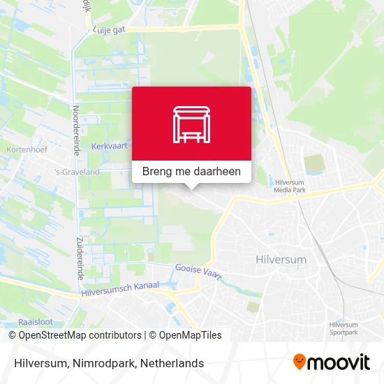 Hilversum, Nimrodpark kaart