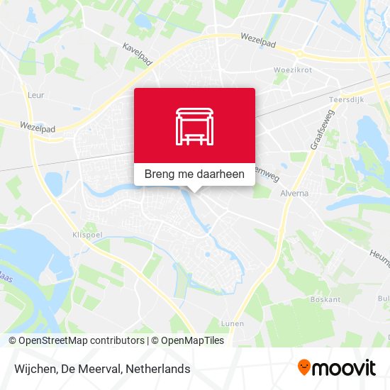 Wijchen, De Meerval kaart