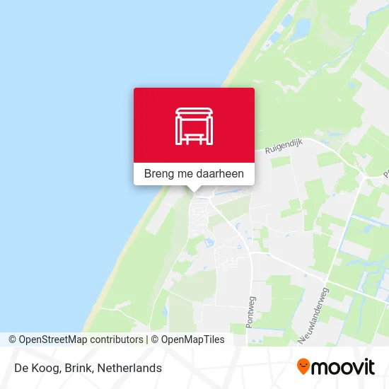 De Koog, Brink kaart