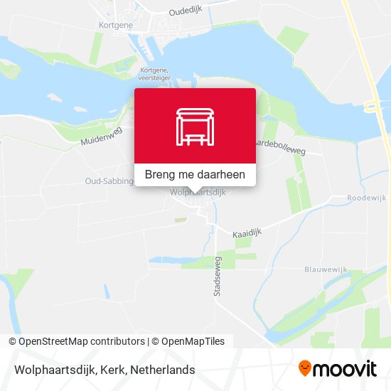 Wolphaartsdijk, Kerk kaart