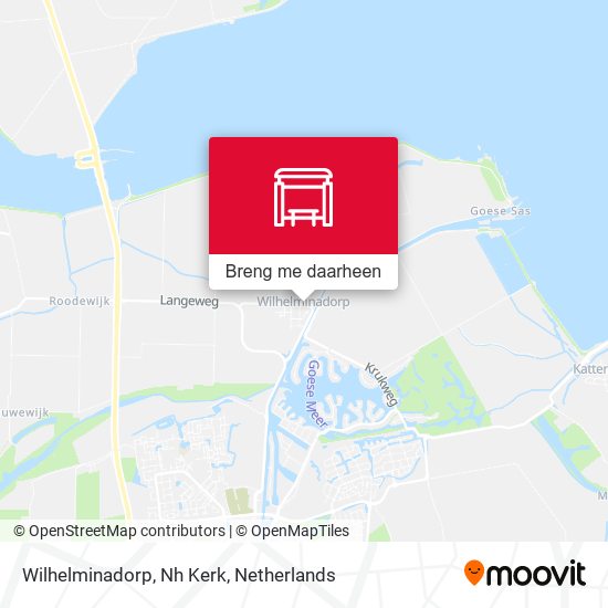 Wilhelminadorp, Nh Kerk kaart