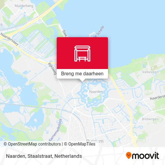 Naarden, Staalstraat kaart