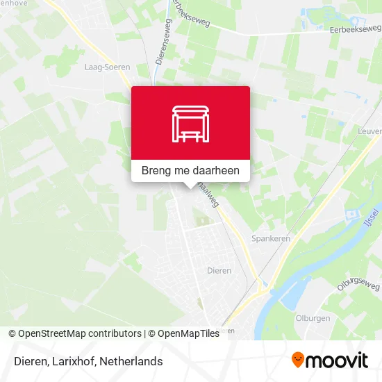 Dieren, Larixhof kaart