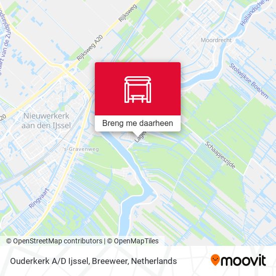 Ouderkerk A/D Ijssel, Breeweer kaart