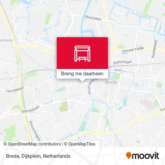 Breda, Dijkplein kaart