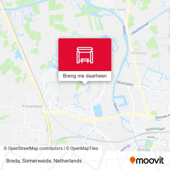Breda, Somerweide kaart