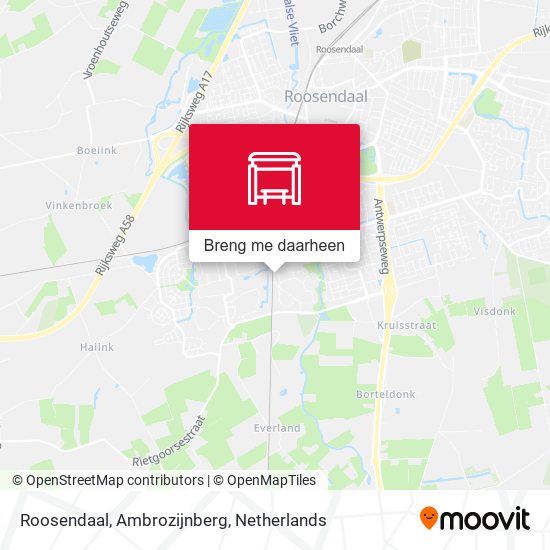 Roosendaal, Ambrozijnberg kaart
