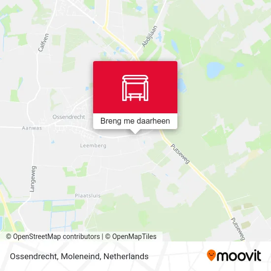 Ossendrecht, Moleneind kaart