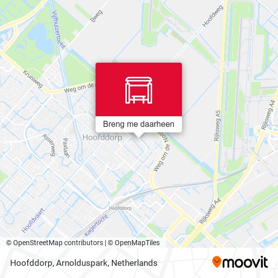 Hoofddorp, Arnolduspark kaart