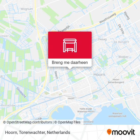 Hoorn, Torenwachter kaart