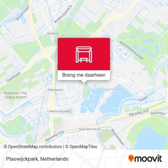 Plaswijckpark kaart