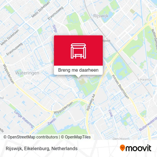 Rijswijk, Eikelenburg kaart