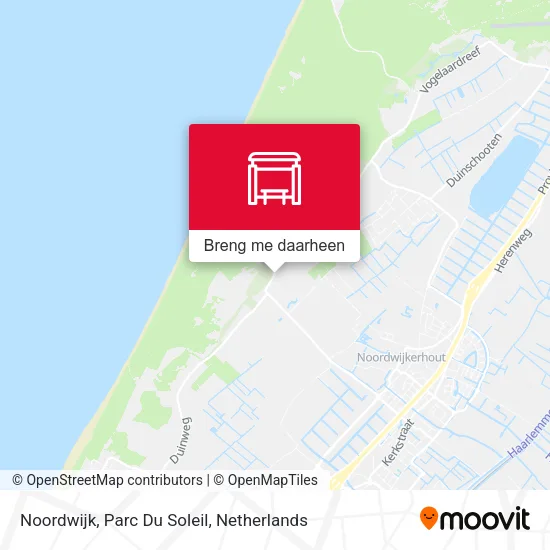 Noordwijk, Parc Du Soleil kaart
