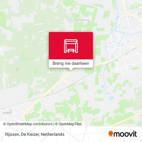 Rijssen, De Keizer kaart