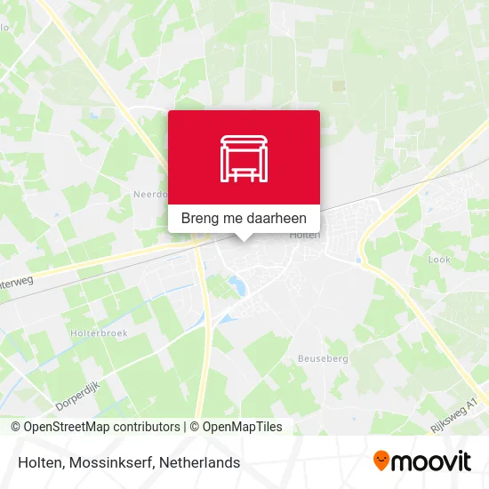 Holten, Mossinkserf kaart