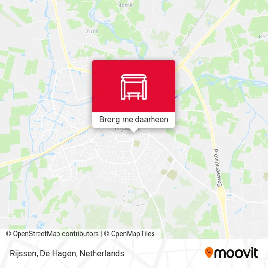 Rijssen, De Hagen kaart