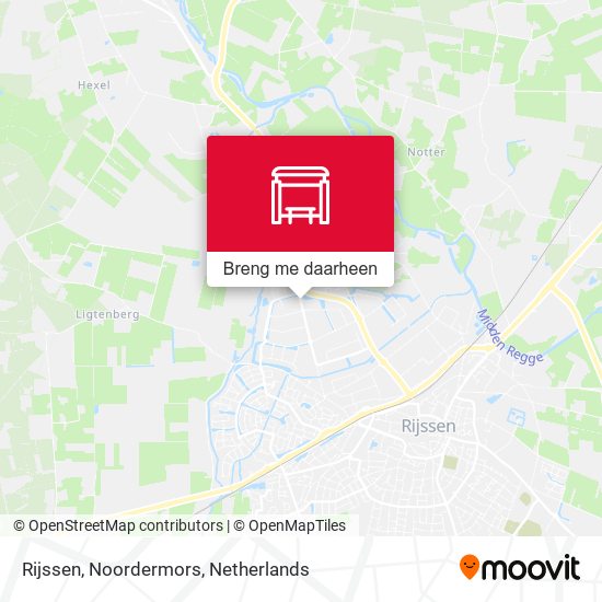 Rijssen, Noordermors kaart