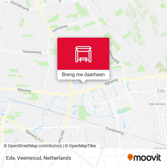 Ede, Veenwoud kaart