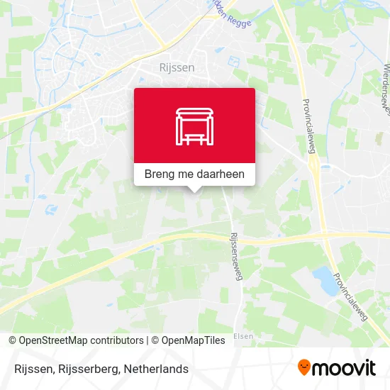 Rijssen, Rijsserberg kaart