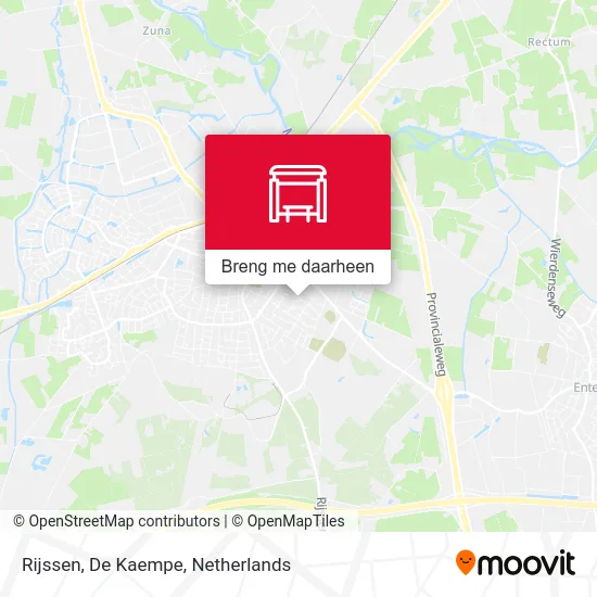 Rijssen, De Kaempe kaart