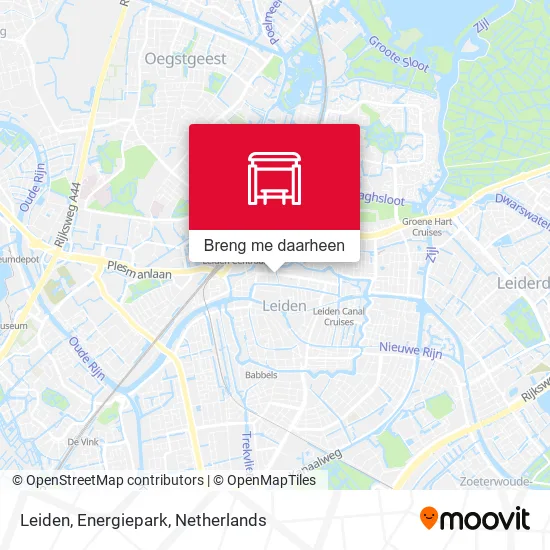Leiden, Energiepark kaart