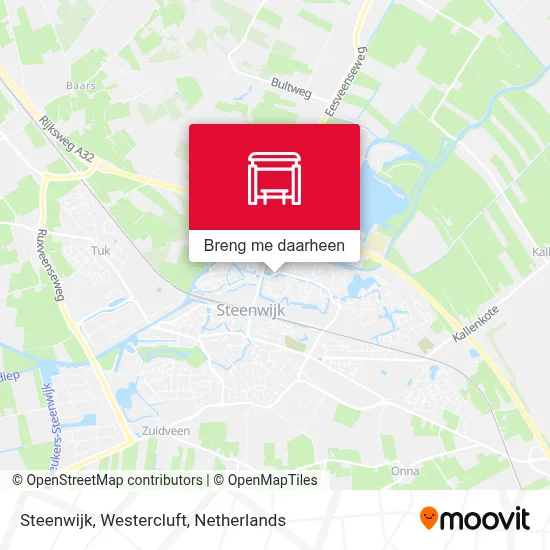 Steenwijk, Westercluft kaart