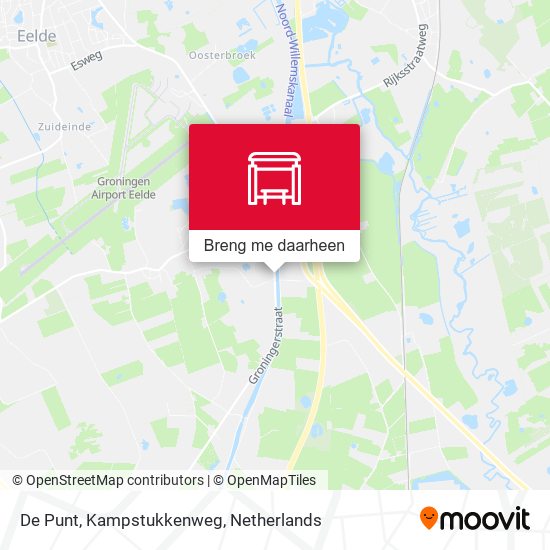 De Punt, Kampstukkenweg kaart