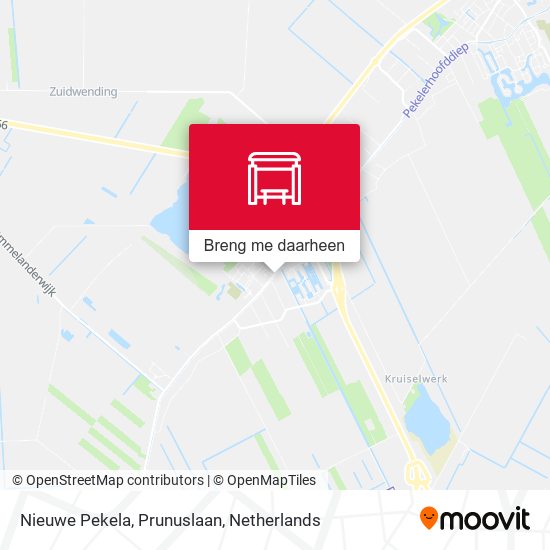 Nieuwe Pekela, Prunuslaan kaart