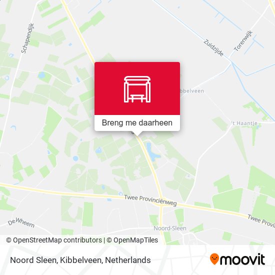 Noord Sleen, Kibbelveen kaart