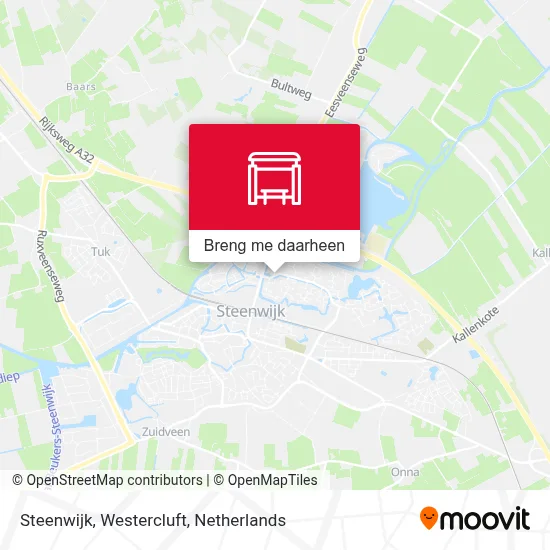 Steenwijk, Westercluft kaart