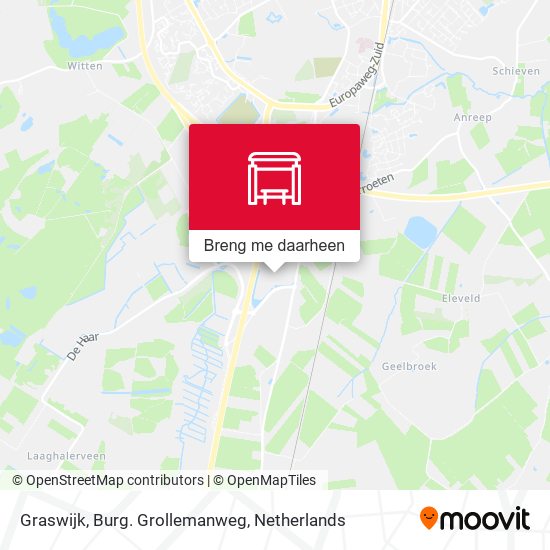Graswijk, Burg. Grollemanweg kaart