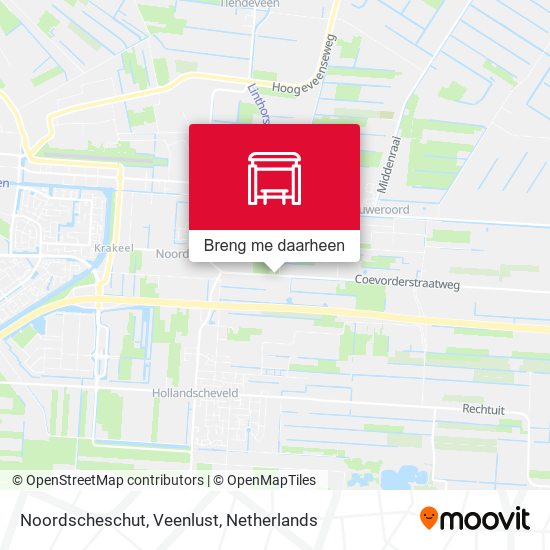 Noordscheschut, Veenlust kaart