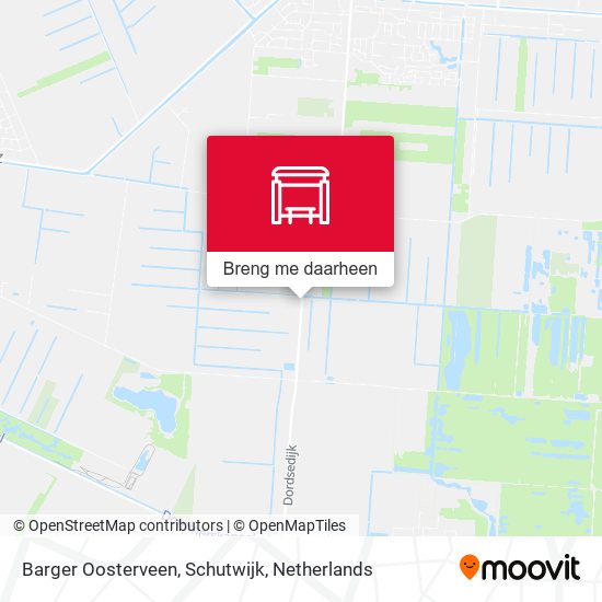 Barger Oosterveen, Schutwijk kaart